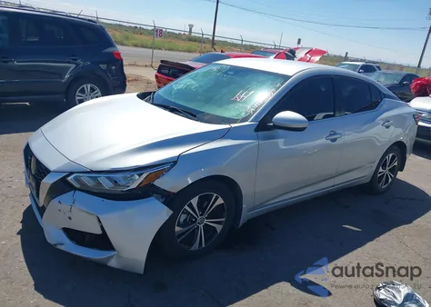 2021 Nissan Sentra Sv Xtronic Cvt из США, поврежденный, VIN 3N1AB8CV0MY267058